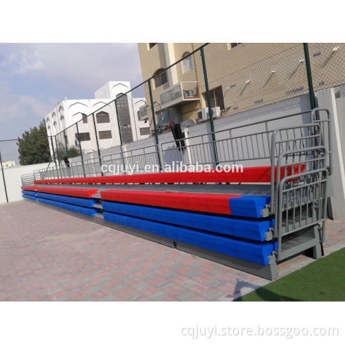 Moveable outdoor or indoor portable bleachers indoor retractable bleacher JY-750